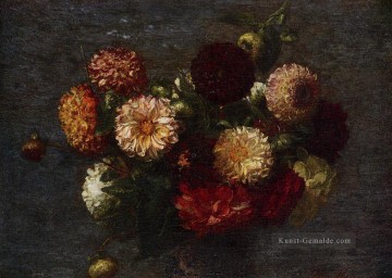  blumen - Chrysanthemums2 Blumenmaler Henri Fantin Latour